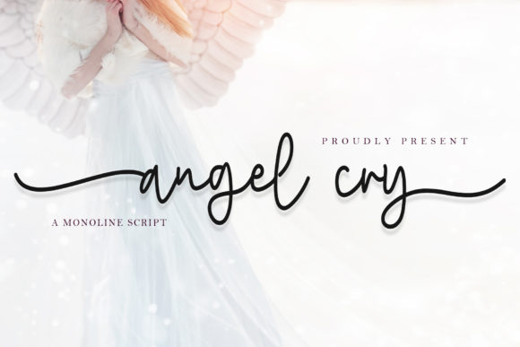 Angel Cry: Elevating Modern Design with Elegant Script