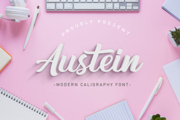 Austein: The Versatile Script Font for Modern Designers