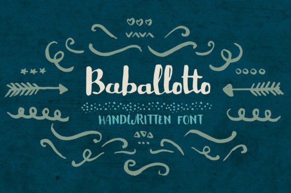 Baballotto: The Inky Brush Script for Modern Design
