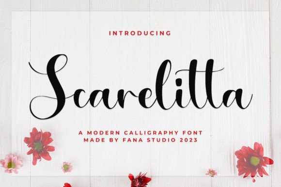 Discover Scarelitta: The Script Font for Modern Branding