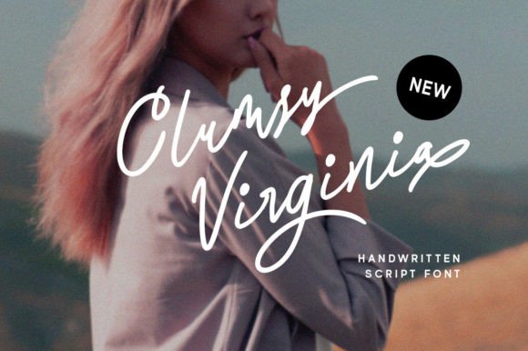 Discovering Clumsy Virginia: A Handwritten Script for Modern Design