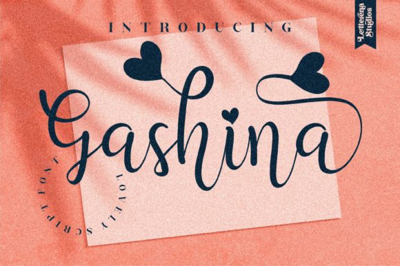 Gashina: A Romantic Script for Modern Design