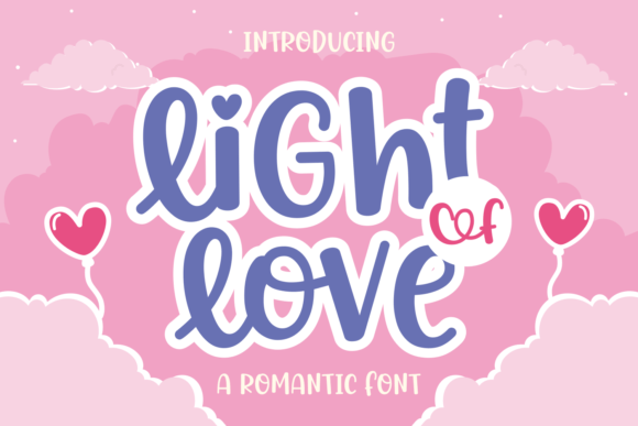Light of Love: Elevate Your Designs with Elegant Typography
