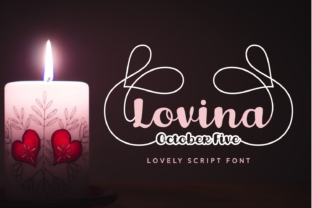 Lovina October Five: A Script Font for Elegant Design