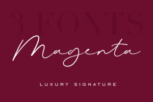 Magenta Duo: Elevating Your Visual Design with Elegant Typography