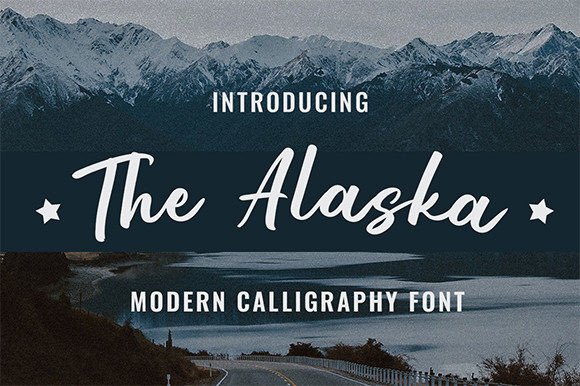The Alaska: A Modern Handwritten Script Font