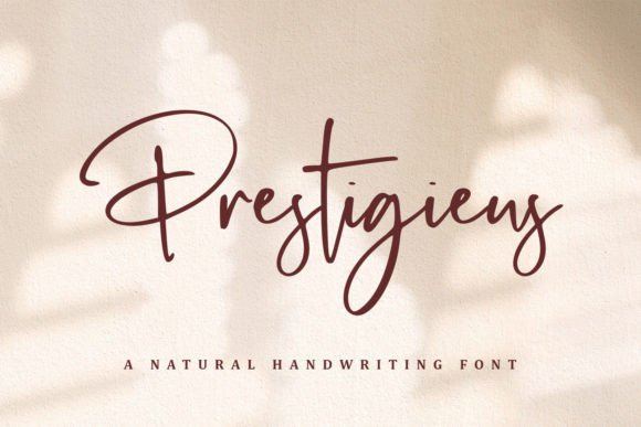 Unveiling Prestigieus: The Dazzling Script for Modern Design