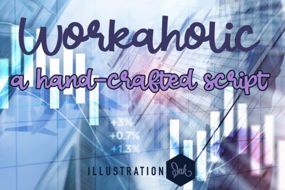 Workaholic Font: Elevate Your Design Projects